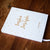 Wedding Guest Book - Hardcover - Wedding Guestbook, Custom Guest Book, Personalized Guest Book - Champagne Gold Polka Dots
