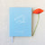 Wedding Guest Book #21 - Custom Hardcover Guest Book - Wedding Guestbook, Personalized Guest Book - Placid Blue