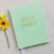 Wedding Guest Book #9 - Custom Hardcover Guest Book - Wedding Guestbook, Personalized Guest Book - Mint - Gold Calligraphy