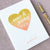Wedding Guest Book #11 - Custom Hardcover Guest Book - Wedding Guestbook, Personalized Guest Book, Decor - Heart - Coral Gold Gradient