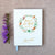 Wedding Guest Book #1 - Hardcover - Wedding Guestbook Wedding Guest Books Custom Guest Book Personalized Guest Book - Rustic Floral Wreath