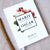 Wedding Guest Book #28 - Custom Hardcover Guest Book - Wedding Guestbook, Personalized Guest Book - Modern Botanical