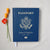 Passport Wedding Guest Book 