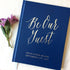 Real Foil Wedding Guest Book #5