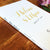 Classic Wedding Guest Book - Hardcover - Wedding Guestbook Wedding Guest Books Custom Guest Book Personalized Guestbooks - Gold Calligraphy