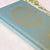 Gold Foil Wedding Guest Book 