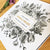 Real Gold Foil Wedding Guest Book 