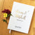 Real Foil Wedding Guest Book #13 - Hardcover - Wedding Guestbook, Wedding Guest Books, Custom, Personalized Guestbooks - Gold Calligraphy