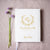 Wedding Guest Book #57 - Hardcover - Wedding Guestbook Wedding Guest Books Custom Guest Book Personalized Guestbooks - Gold Calligraphy