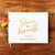Wedding Guest Book Landscape #12 - Hardcover - Wedding Guestbook, Custom Guest Book, Personalized Guest Book, Guestbooks - Gold Calligraphy