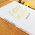 Real Foil Wedding Guest Book #10 - Hardcover - Wedding Guestbook, Wedding Guest Books, Custom, Personalized Guestbooks, Decor - Gold Foil