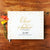 Wedding Guest Book Landscape #14 - Hardcover - Wedding Guestbook, Custom Guest Book, Personalized Guest Book - Polka Dots