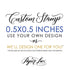 Custom Rubber Stamp