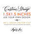 Custom Rubber Stamp