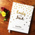 Real Foil Wedding Guest Book #1 - Hardcover - Wedding Guestbook, Wedding Guest Books, Custom, Personalized Guestbooks - Gold Polka Dots