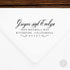 Return Address Stamp #20