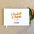Real Foil Wedding Guest Book #16 - Hardcover - Wedding Guestbook, Custom Guest Book, Personalized Guest Book, Decor - Modern Calligraphy