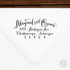 Return Address Stamp #13