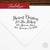 Holiday Return Address Stamp #1 