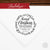 Holiday Return Address Stamp #11 
