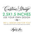 Custom Rubber Stamp