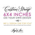 Custom Rubber Stamp