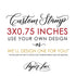 Custom Rubber Stamp