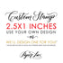 Custom Rubber Stamp