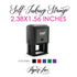 2.38"x1.56" Custom Self-Inking Stamp
