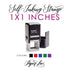 1"x1" Custom Self-Inking Stamp