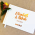 Real Foil Wedding Guest Book