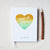 Wedding Guest Book #5 - Custom Hardcover Guest Book - Wedding Guestbook, Personalized Guest Book - Heart - Mint Gold Ombre