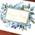 Botanical Real Foil Wedding Guest Book - Hardcover - Wedding Guestbook, Custom Guest Book, Personalized Guest Book, Decor - Calligraphy