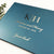 Silver Foil Wedding Guest Book 