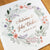 Rose Gold Foil Wedding Guest Book 