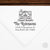 Return Address Stamp #104 