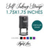 1.75"x1.75" Custom Self-Inking Stamp