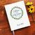 Wedding Guest Book #65 - Eucalyptus Wreath - Hardcover - Wedding Guestbook Wedding Guest Books Custom Guest Book Personalized Guestbooks