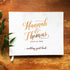 Real Foil Wedding Guest Book #19