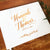 Marble Real Foil Wedding Guest Book 