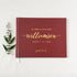 Real Foil Wedding Guest Book #22