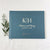 Silver Foil Wedding Guest Book 