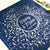 Real Silver Foil Wedding Guest Book 