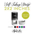 2"x2" Custom Self-Inking Stamp
