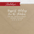 Holiday Return Address Stamp #17