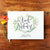 Wedding Guest Book Landscape #27 - Hardcover - Wedding Guestbook, Custom Guest Book, Personalized Guest Book - Botanical