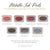 Brilliance Metallic Archival Ink Pads | Pigment Ink Pad | Rubber Stamp Pad | 19 Colors to Choose From