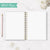 Hardcover Notebook #8 - Personalized Notebook - Coil Bound - Custom Note Book, Journal, Notebook for Girl, Diary, Hard Cover Notebook