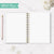 Hardcover Notebook #7 - Personalized Notebook - Coil Bound - Custom Note Book, Journal, Notebook for Girl, Diary, Hard Cover Notebook