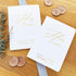 Real Foil Wedding Vow Book #1